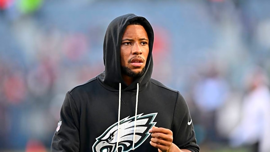 Eagles Bring Up Another Running Back Amid Saquon Barkley Development