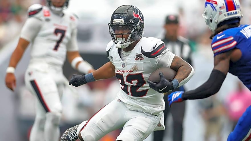 What to Make of David Montgomery's Big Texans Debut Against Bills
