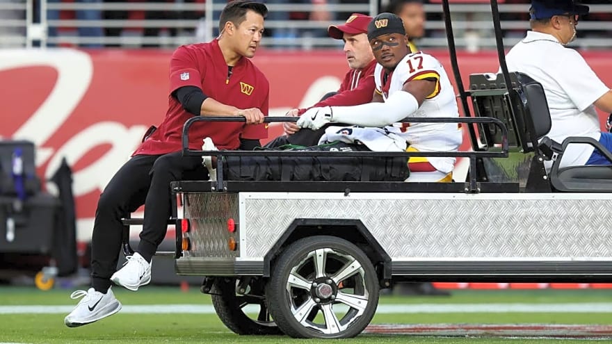 Commanders' Terry McLaurin injury news puts Tyreek Hill in play