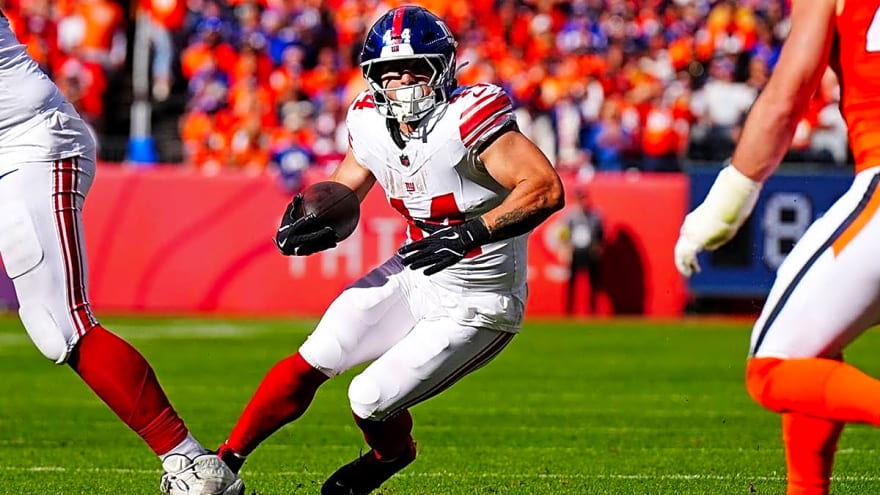 Giants RB Cam Skattebo Makes Bold Prediction for 2026 Season