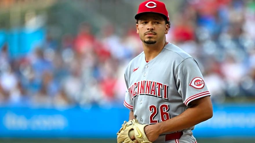 Why Chase Burns Was Scratched Ahead of Tonight's Start