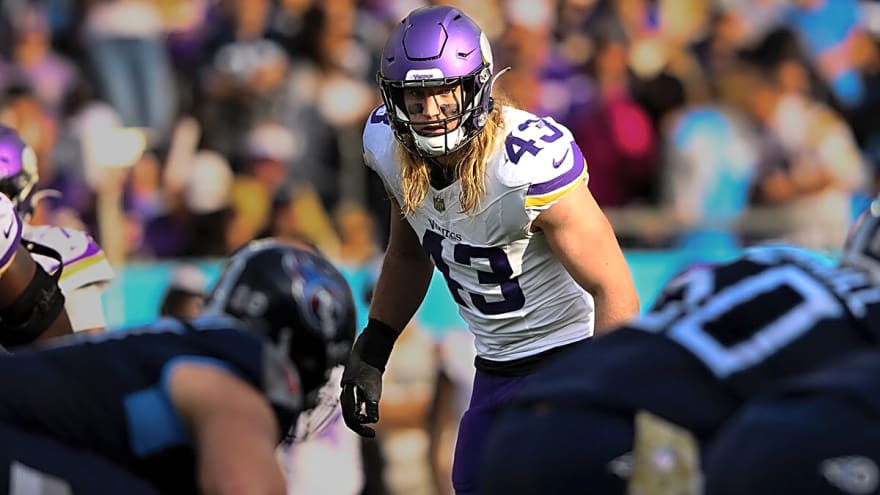 Vikings’ standout linebacker sets Week 9 return goal after missing 4 games