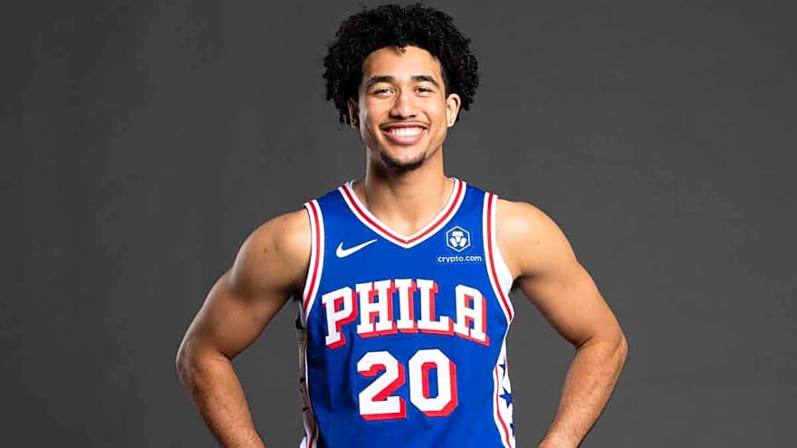 Jared McCain, VJ Edgecombe become fast friends at 76ers Summer League