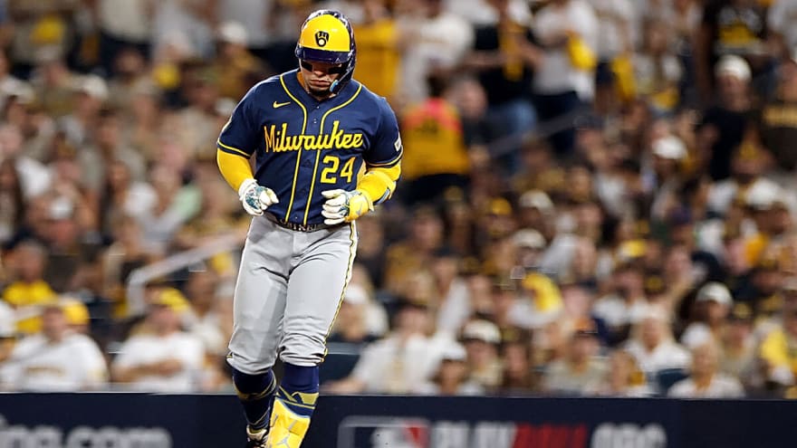Brewers’ William Contreras assists Dustin May with Game 3 moon shot vs. Padres