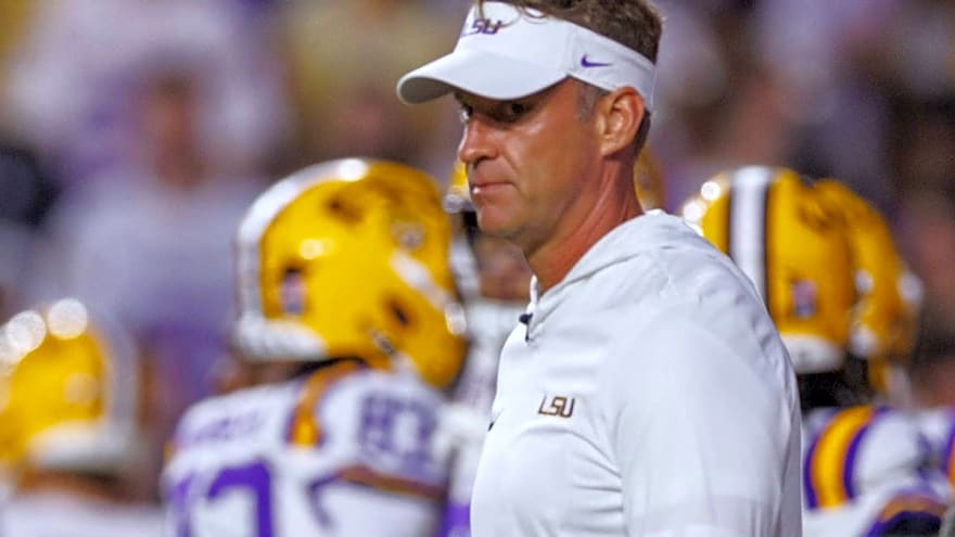 LSU's Lane Kiffin Sends 'Hatred' Message Before Return to Ole Miss