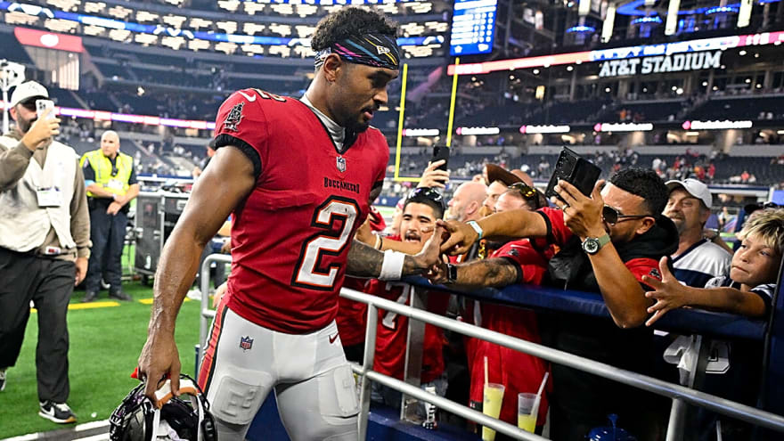 Buccaneers’ Emeka Egbuka among players included in latest injury report before Falcons game