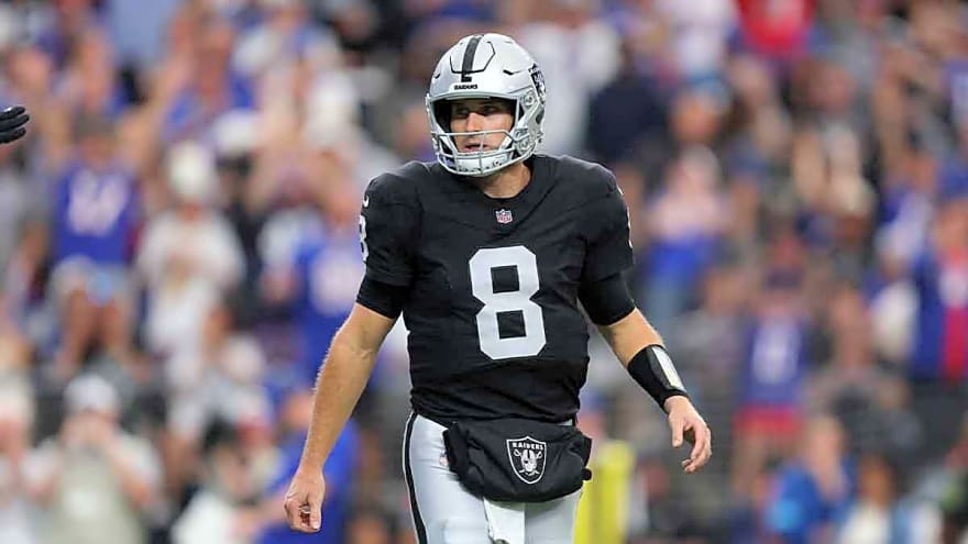 Raiders’ Kirk Cousins makes tough admission after falling short vs. Bills