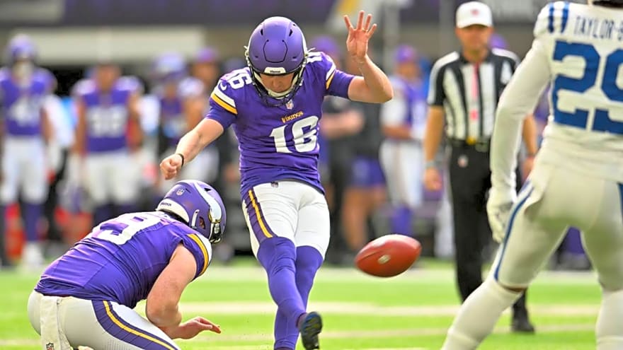 Will Reichard sets new Vikings record for consecutive field goals made