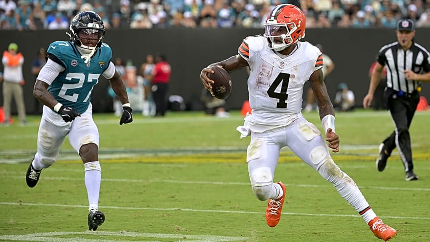 Browns’ Deshaun Watson breaks down what he did well in Week 1 loss to Jaguars