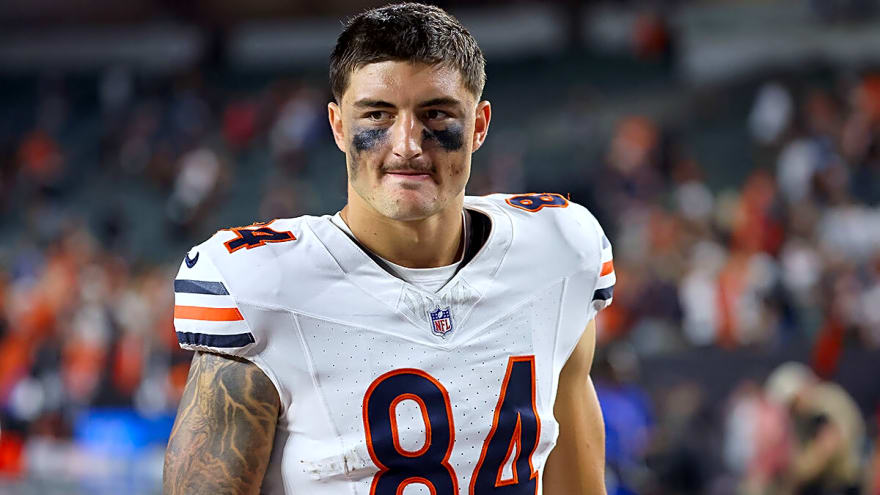 Bears OC explains baffling Colston Loveland goose egg in Week 1