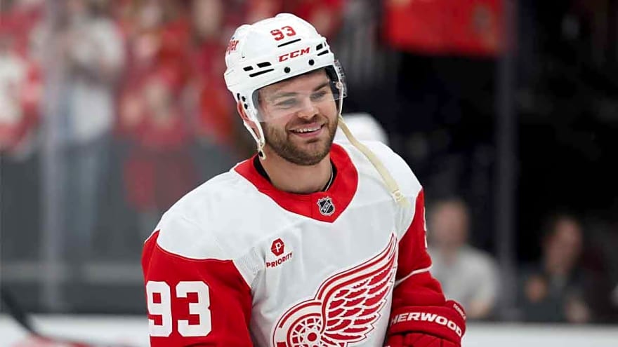 Alex DeBrincat’s 300th goal could not have come at a better time