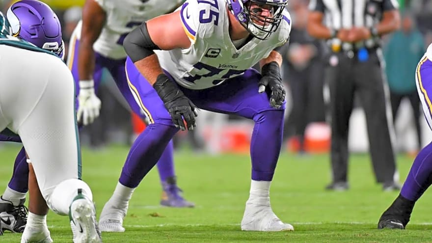 Offensive line is the biggest issue for the Vikings as they prepare for Phase 2 of the season