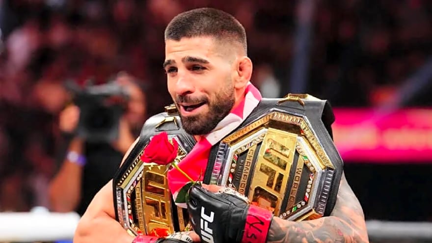 Ilia Topuria reacts to &#39;most boring&#39; Islam Makhachev winning UFC welterweight title