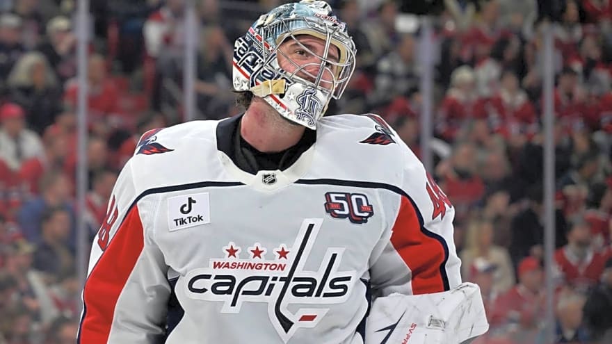Capitals Make Goalie Decision Before Key Penguins Game