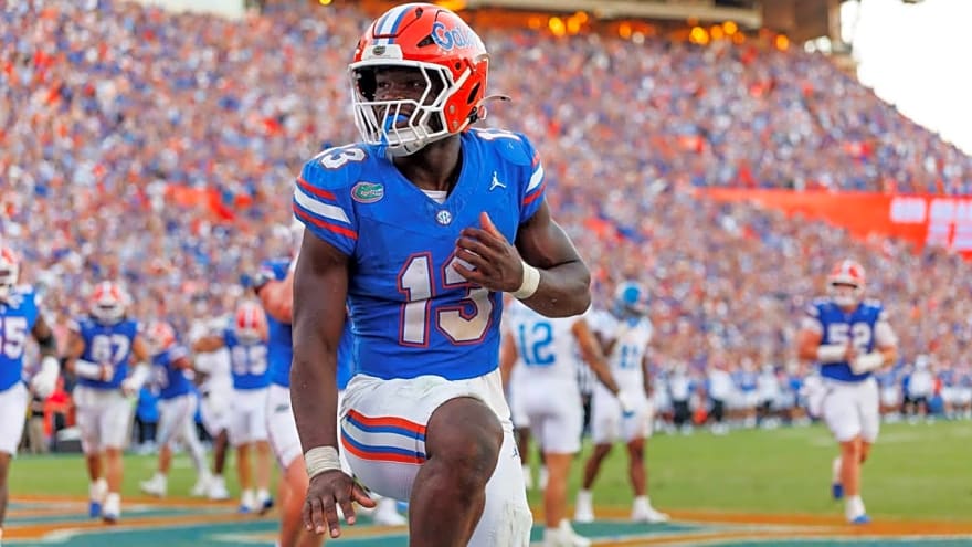 First-Place Jaguars Add a 12-Touchdown SEC Running Back to Pair With Bhayshul Tuten in New Mock