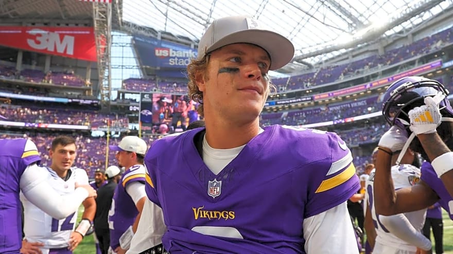 Kevin O’Connell on J.J. McCarthy's ankle, QB plan for Friday night's game