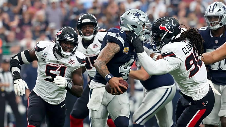 Texans-Titans Thursday Injury Report: Key Aspects to Note From Second Report Before Week 5