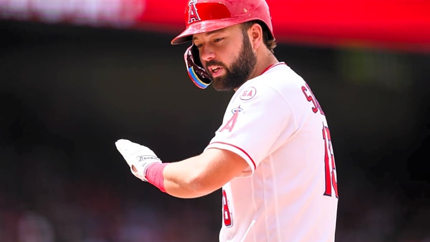 Nolan Schanuel Injury: Angels Make Announcement After First Baseman Leaves Rangers Game