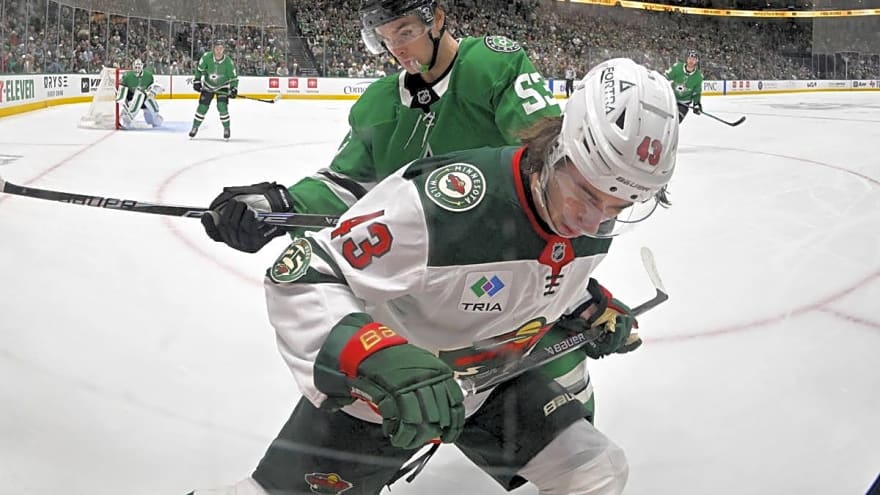 Wild resting star players Monday as playoff series with Dallas waits