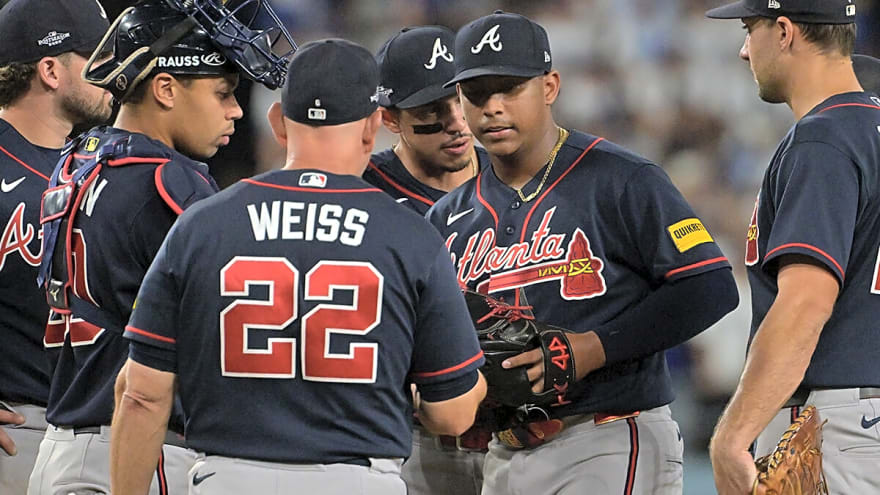 Braves’ Walt Weiss reveals surprising silver lining from Game 1 loss to Dodgers that secured Game 2 win