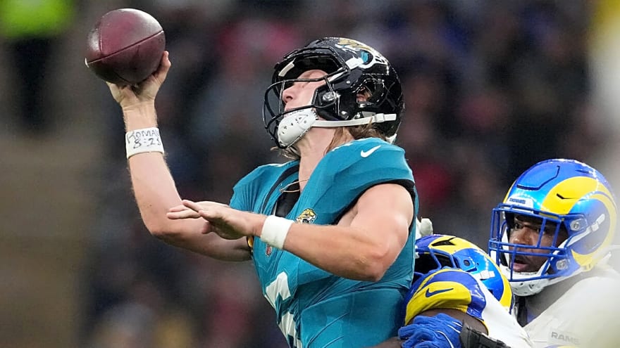 Jaguars QB Trevor Lawrence ‘faster’ demand after laying egg vs. Rams