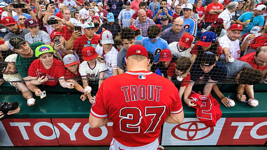 Mike Trout breaks silence on decade-spanning Phillies trade speculation