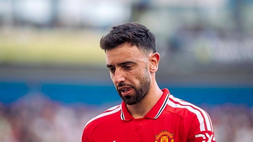 Manchester United Lineup vs. Atletico Madrid: Why Is Bruno Fernandes Not Playing in Preseason Friendly?