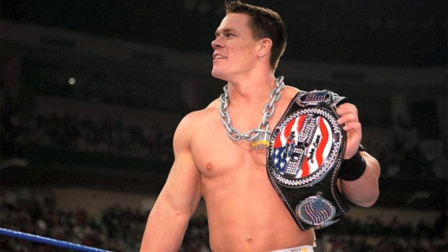 John Cena And The 4 Best Holders Of The WWE Championship Spinner Belt