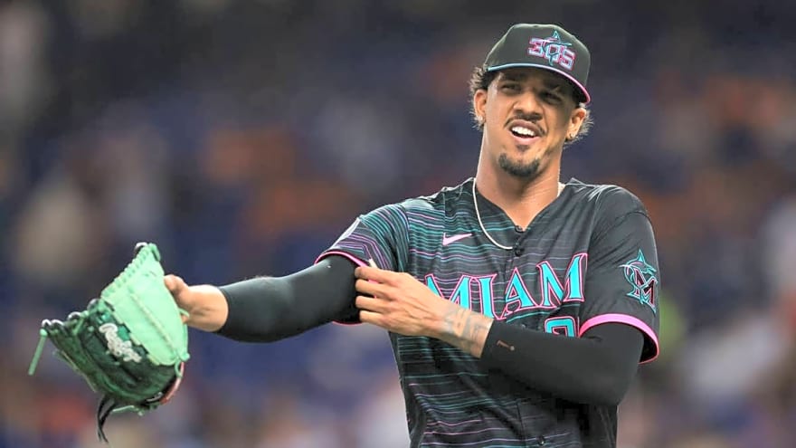 Marlins Announce Eury Pérez Move Before Rangers Game