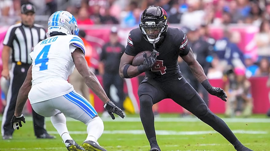 Cardinals star Jeremiyah Love’s status for Broncos game in doubt after practice absence