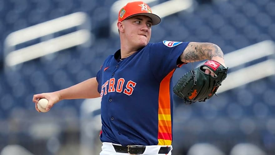 Astros Welcome Their Ace Back to the Rotation