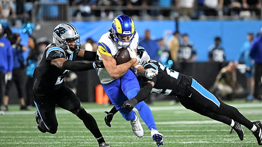 Stephen A. Smith’s take about Rams WR Puka Nacua’s injury has Dan Orlovsky, Marcus Spears shaking their heads