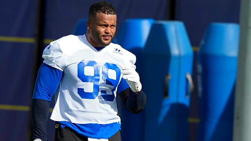 Aaron Donald, Jaylen Watson trending toward Rams-Bills MNF return after Sean McVay update