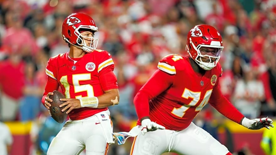 Patrick Mahomes Reacts to Chiefs' NFL Draft Pick
