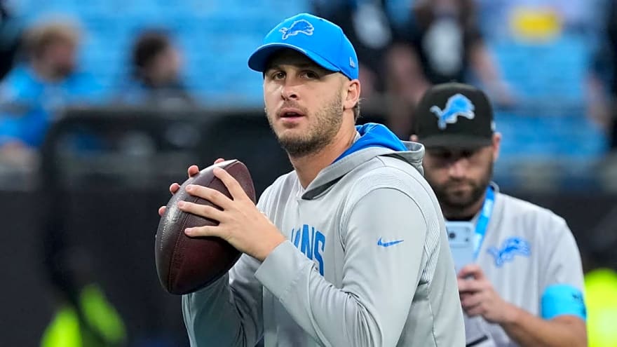 Jared Goff Makes Unfortunate NFL History After 4 Lions Games 
