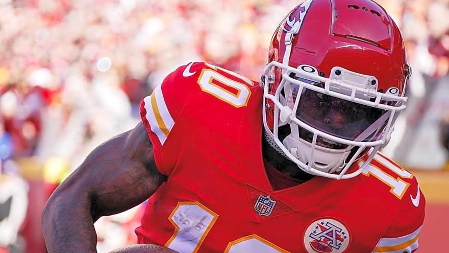 Chiefs’ Tyreek Hill gamble worth a shot even if he’s turbo washed