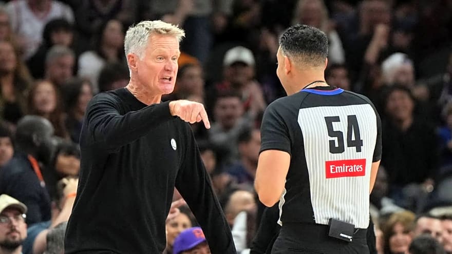 NBA to Punish Steve Kerr Again After Golden State Warriors Game