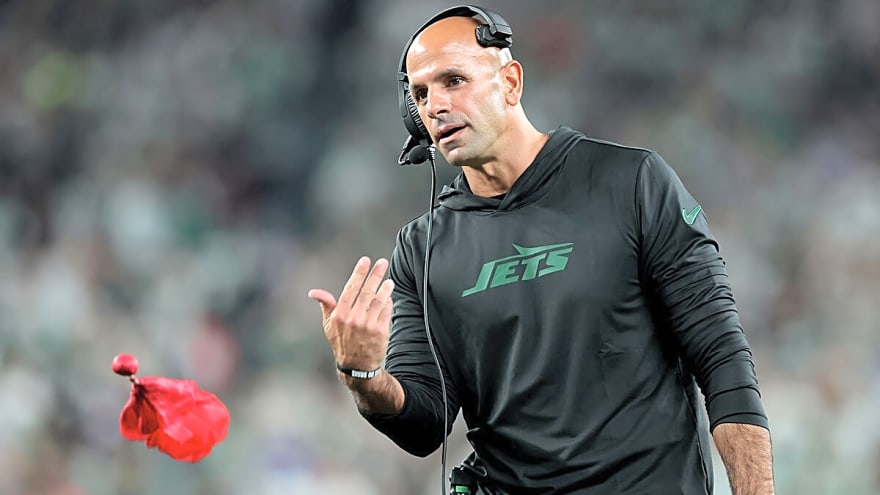 Robert Saleh will call defensive plays after being ‘red flag and timeout guy’ with Jets