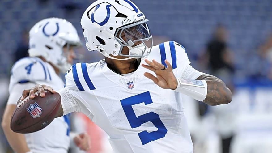 Anthony Richardson's Agent Says a Trade Request Is Off the Table for Good