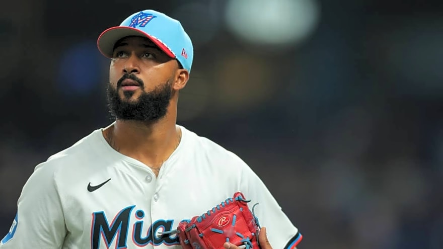 Sandy Alcantara says he wants to keep closing for Miami and hopes to finish his career with the Miami Marlins