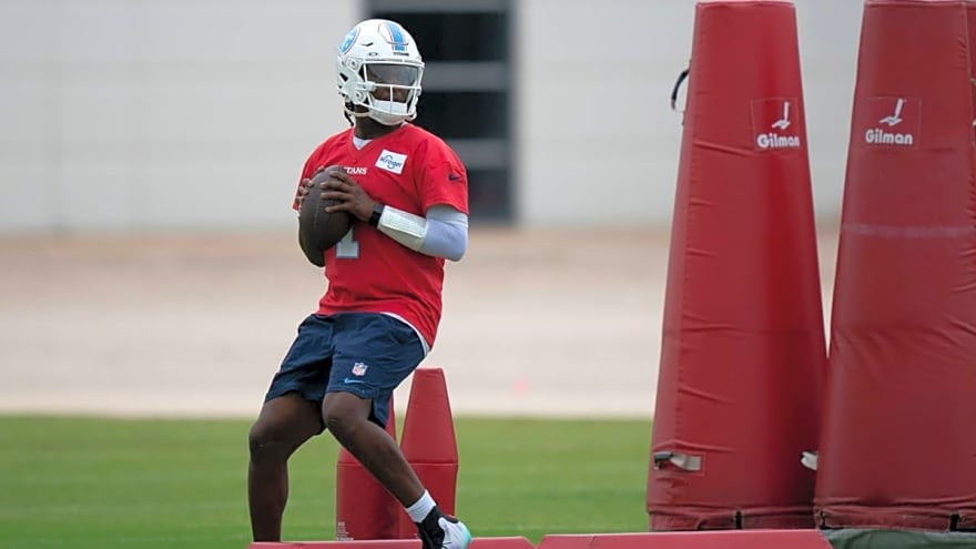 Positives and Negatives From Cam Ward's Two-Interception Practice, Titans First in Pads