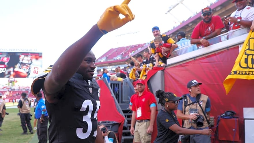 Steelers Week 6 Snap Counts: Running Back Plan Becoming Clear?