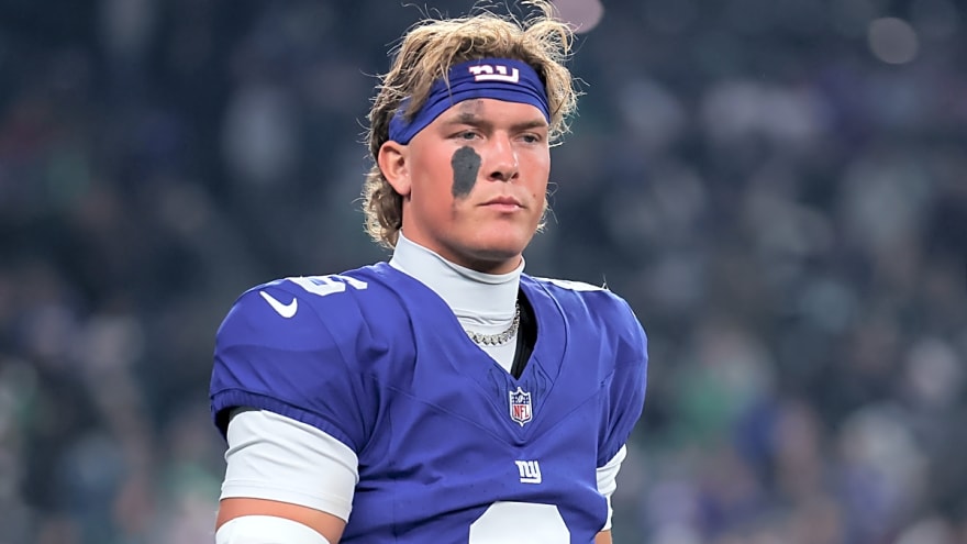 Giants QB Jaxson Dart Announces New Partnership Amid NFL Offseason