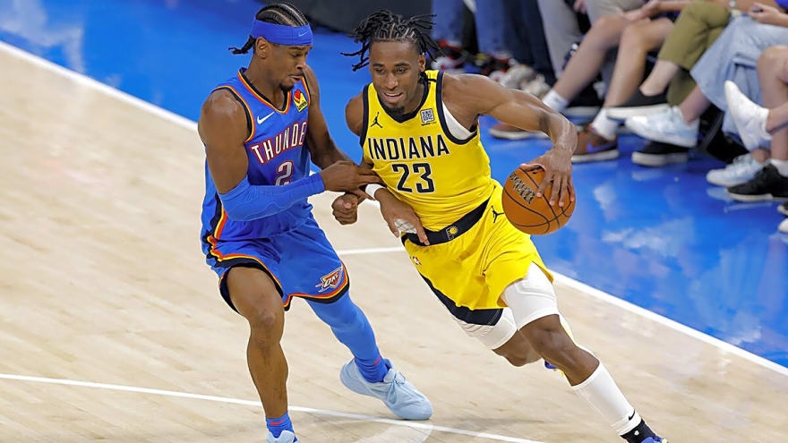 Pacers’ Aaron Nesmith fouls out on clutch shot from Shai Gilgeous-Alexander