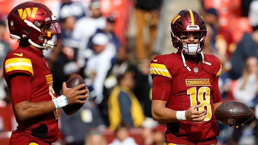Marcus Mariota Has Been Coaching Jayden Daniels Through the Fallout From the Giants Tie