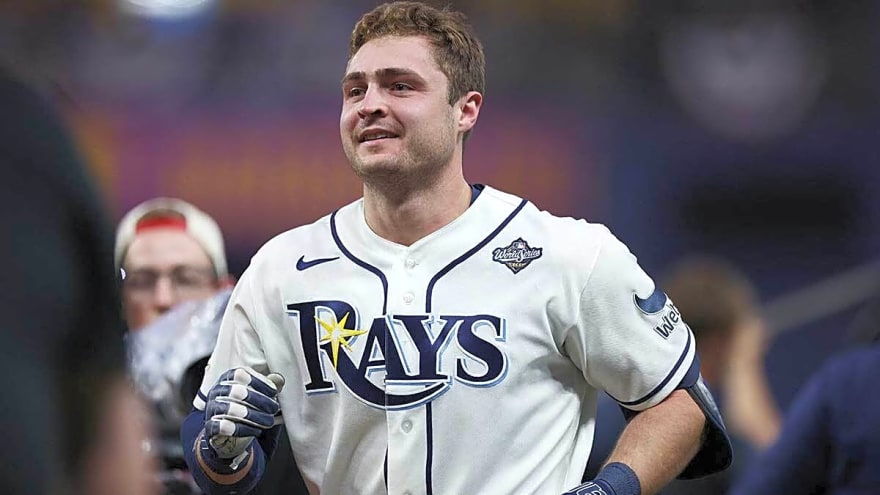 Game 4 World Series hero Ben Williamson shares immediate reaction to Rays’ wild win
