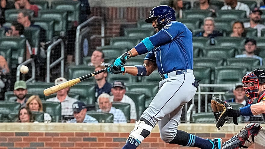 Yandy Diaz scratched from Rays lineup as playoffs draw near