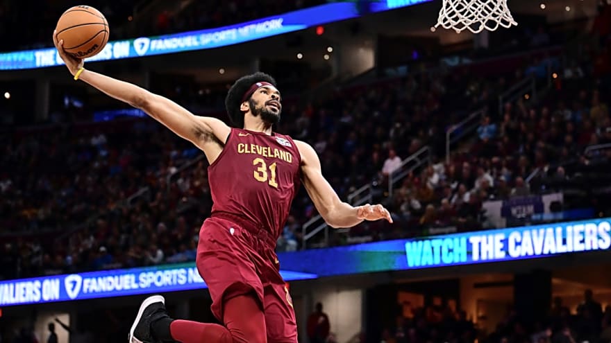 Jarrett Allen Hornets-Cavs trade hypothetical gives LaMelo Ball perfect center to complete lineup