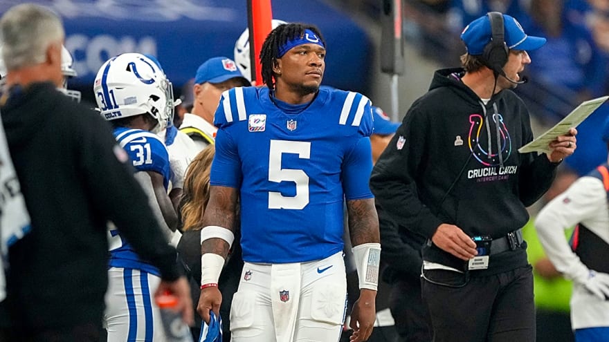 Anthony Richardson reports to camp with no end to Colts tenure in sight