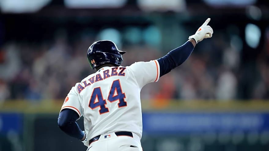 MLB Executive Describes Trade Package for Astros' Yordan Alvarez